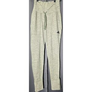 Adidas Women's Active Joggers Turn-down Waistband Workout Pants Green